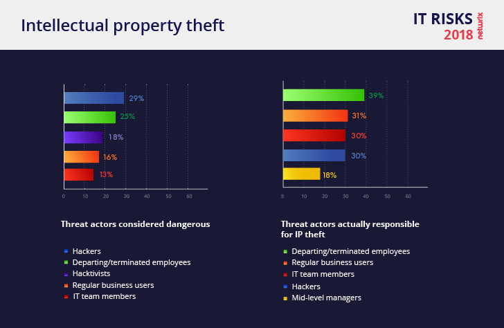 Netwrix 2018 IT Risks Report Intellectual Property Theft