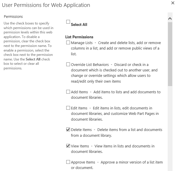 Removing SharePoint Item-Level Permissions