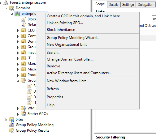 Group Policy Drive Mapping Creating a New GPO