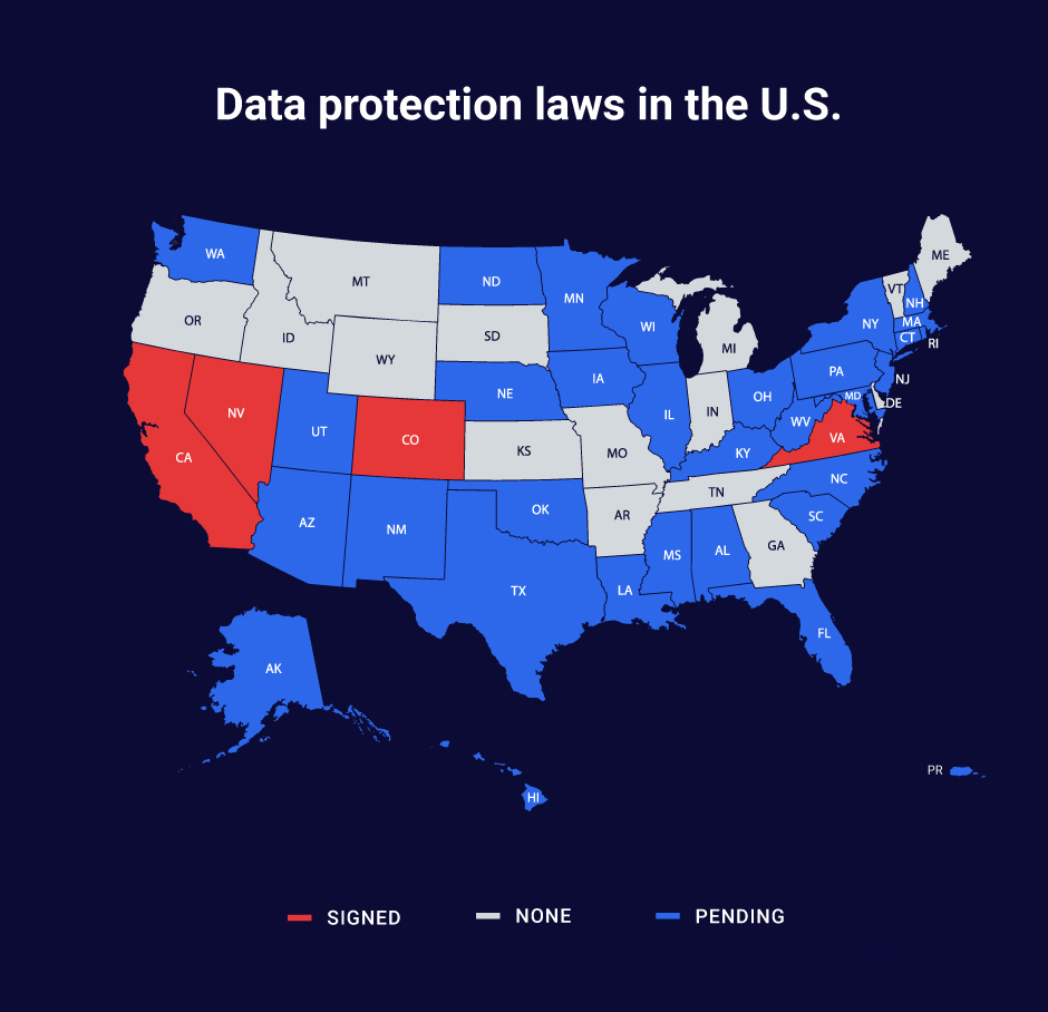 Data privacy laws by state