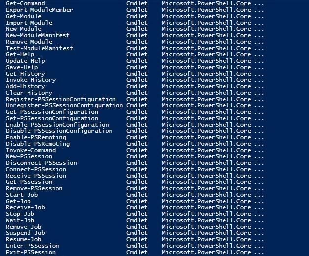 Managing Microsoft Teams Using PowerShell_Listing of available cmdlets