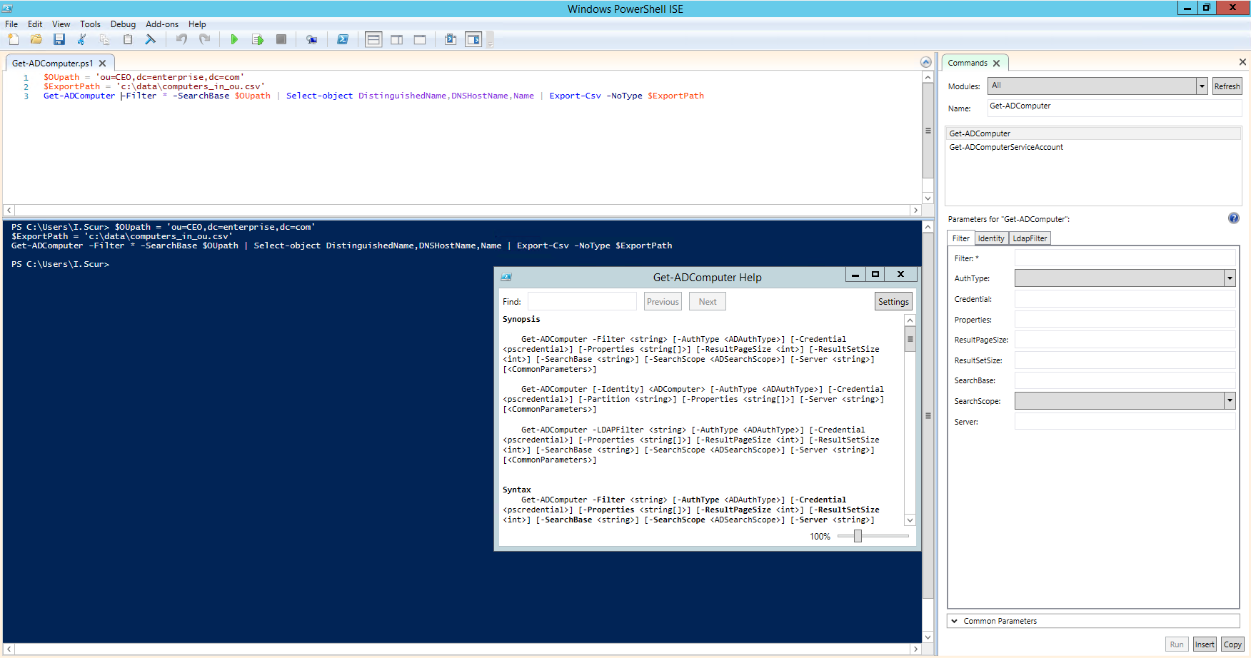 Write and Run PowerShell Script Without Scripting - Scripting Blog