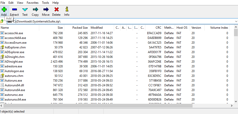 System Administrators Tools 7-Zip