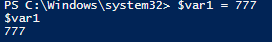 PowerShell Variables and Arrays assign a value 