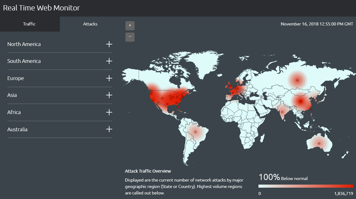 cyber attack map