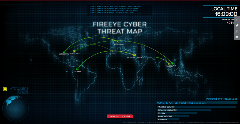 Top Ten Hacking Attack Maps and How They Can Help You