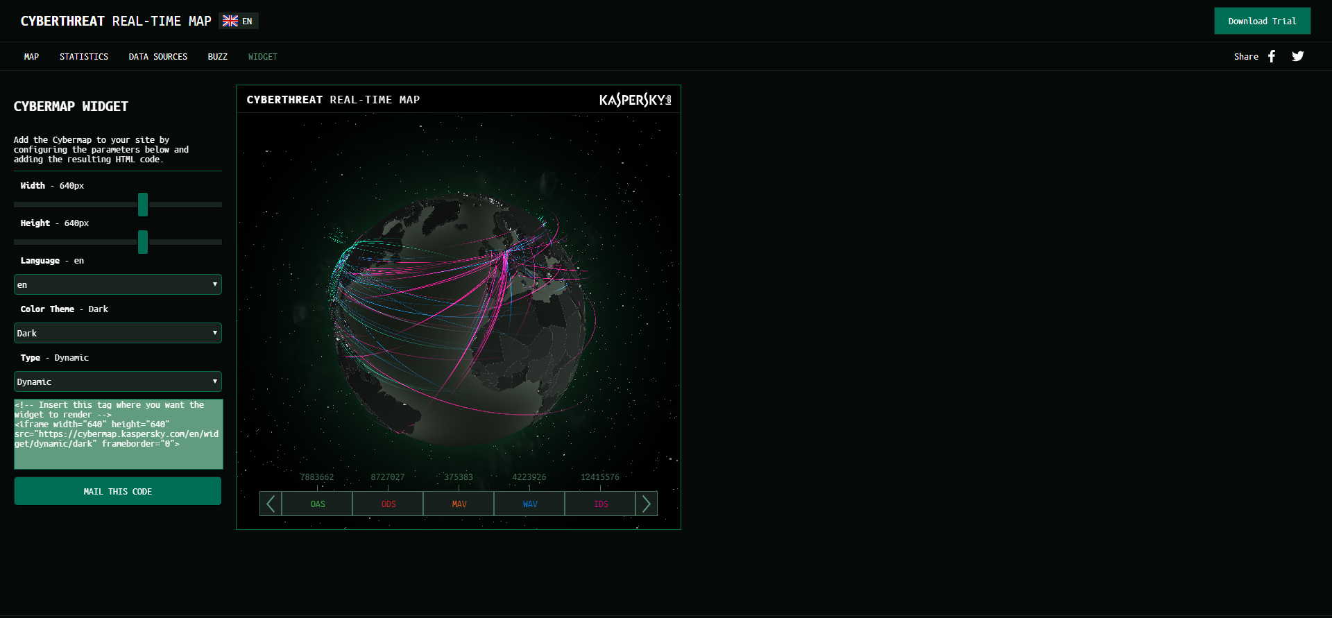 cyber attack map