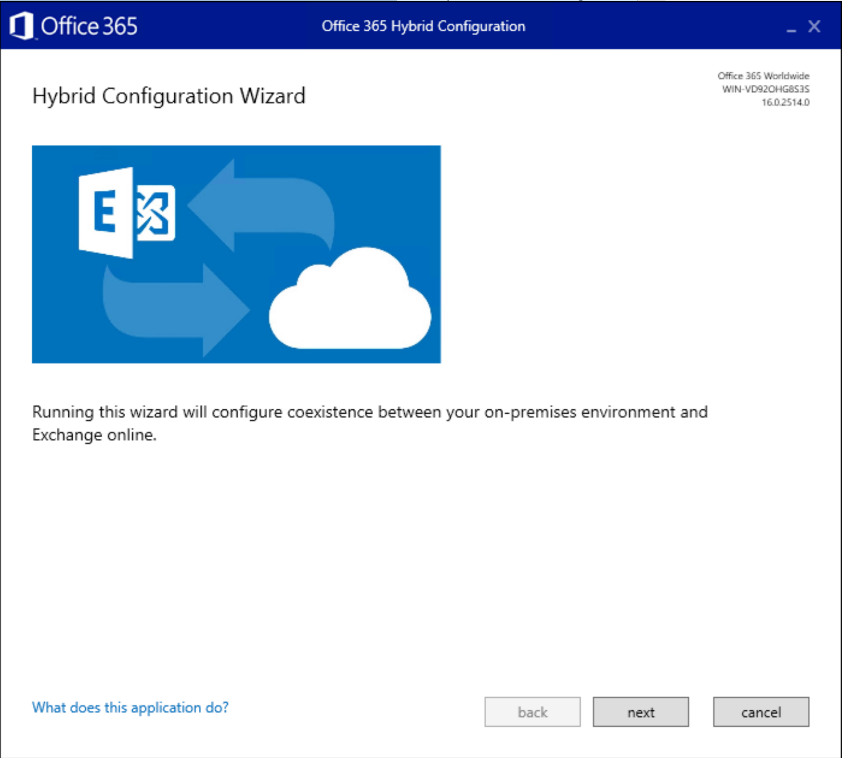 Set Up a Hybrid Office 365 and Migrate to Exchange Online