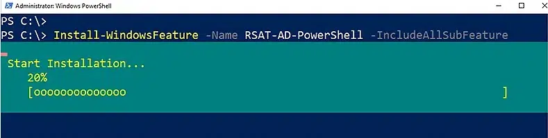 Method 2: Install using PowerShell