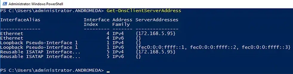 Check whether you’re using the Right DNS servers